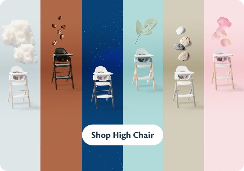 6 NEW High Chair Colors