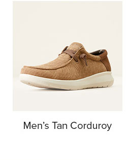 Men’s Tan Corduroy