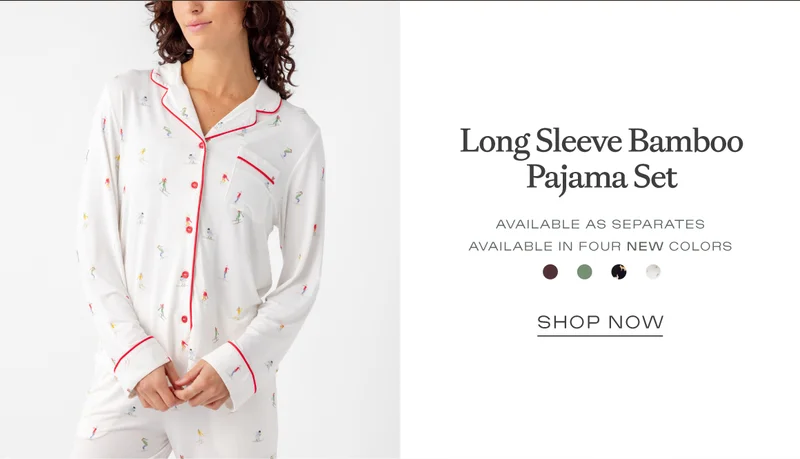 Long Sleeve Bamboo Pajama Set