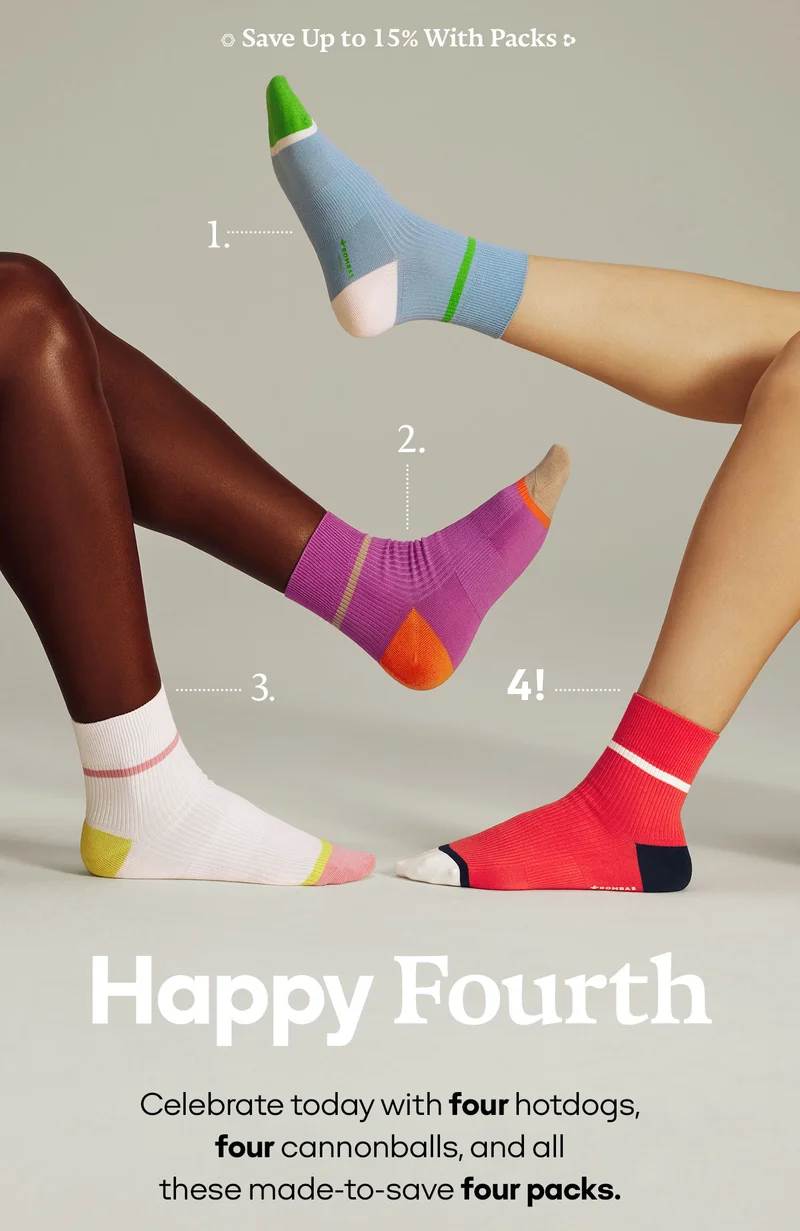 Save Up to 15% With Packs | Happy Fourth | Celebrate today with four hotdogs, four cannonballs, and all these made-to-save four packs.