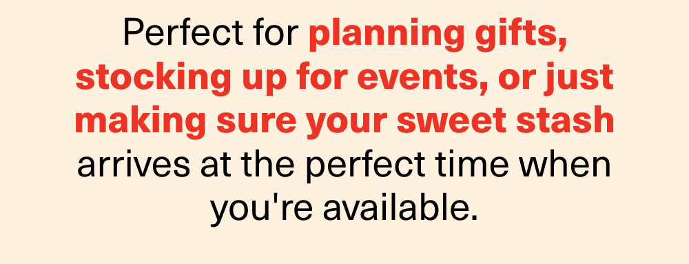 Perfect for planning gifts
