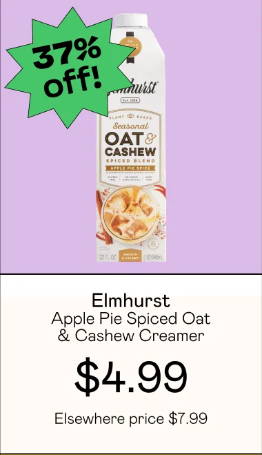 Apple Pie Spiced Oat & Cashew Creamer