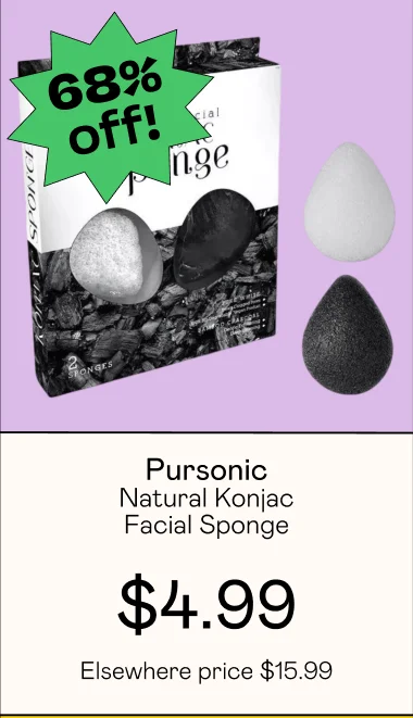 Natural Konjac Facial Sponge