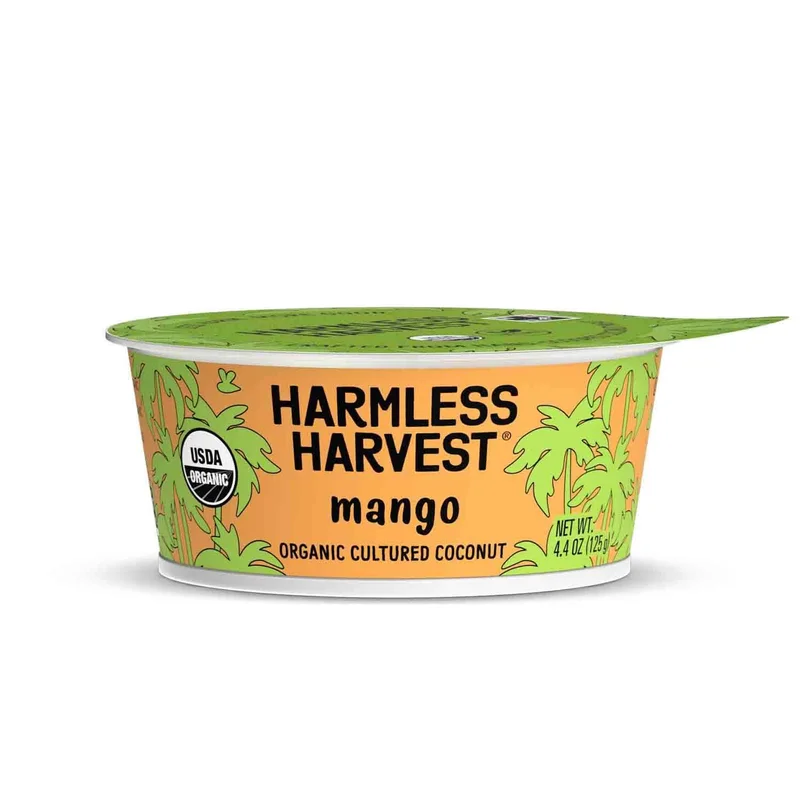 Organic Coconut Yogurt, Mango, 4.4 Oz