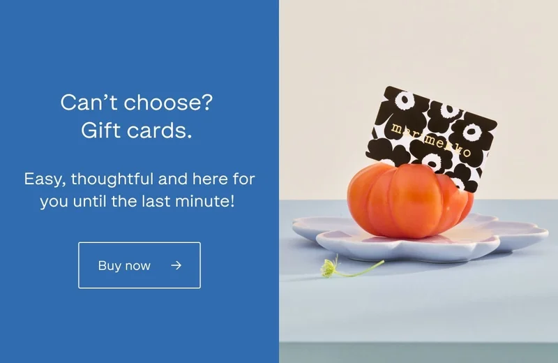 Can't choose? Gift cards.