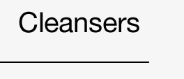 Cleansers