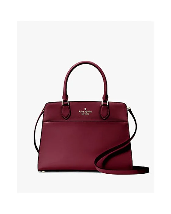 Madison Saffiano Leather Medium Satchel