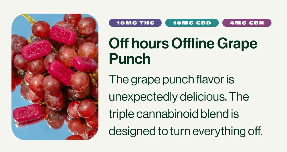 OFF HOURS GRAPE PUNCH