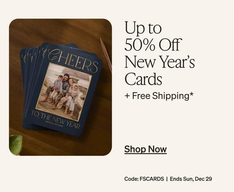 50% Off Almost Everything, Buy 2, Get 1 Free Wall Calendars, Free Shipping on Cards