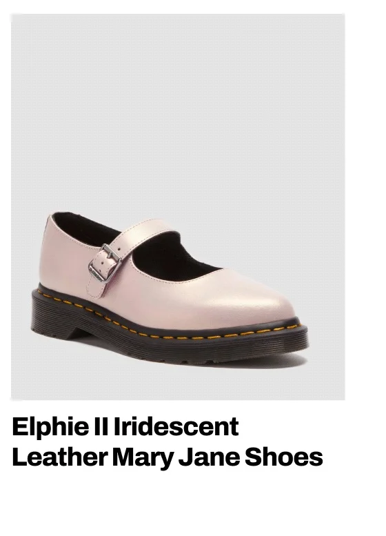 Elphie Mary Jane Powder Pink