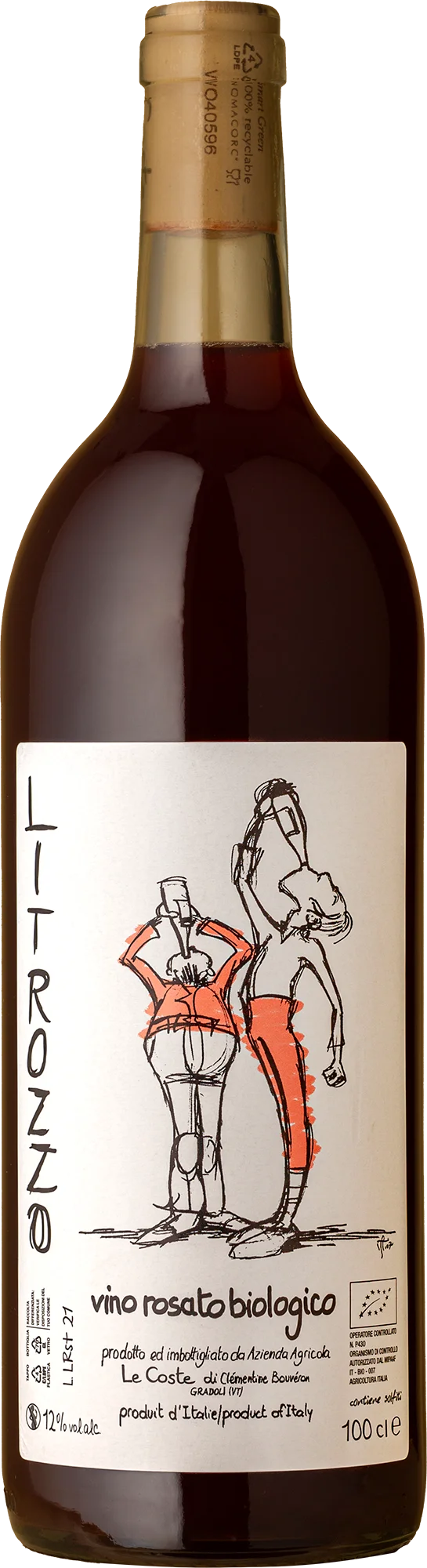 Image of Le Coste<br>Litrozzo Rosato 2021 1000mL