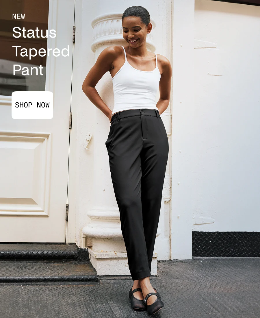 Status Tapered Pant in Black