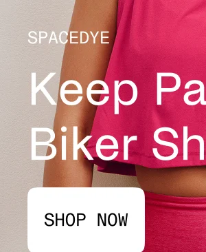 Spacedye Keep Pace 5" Short in Vivid Pink Heather