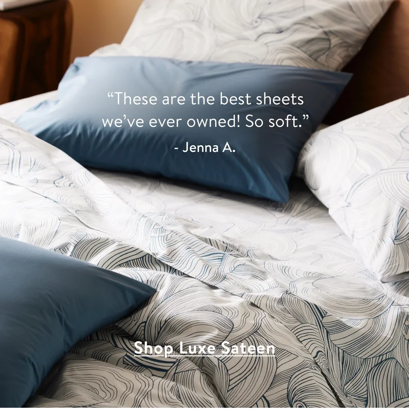 Shop Luxe Sateen