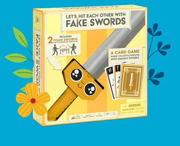 Let's Hit Each Other With Fake Swords