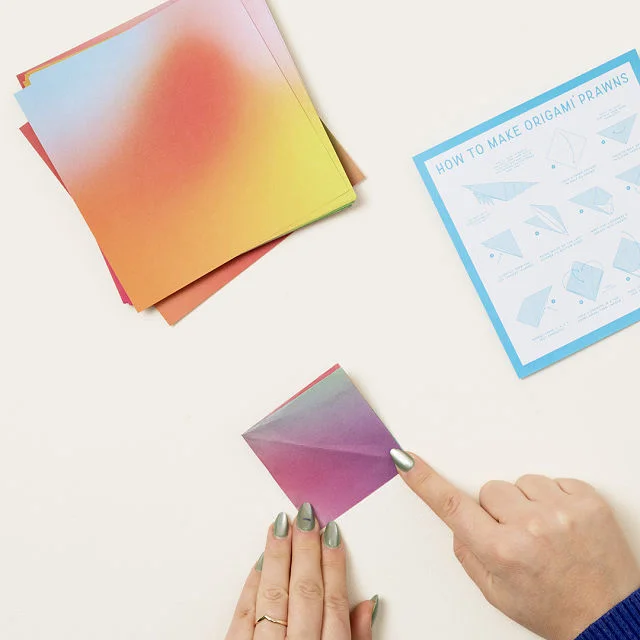 Soothing Shrimp Origami
