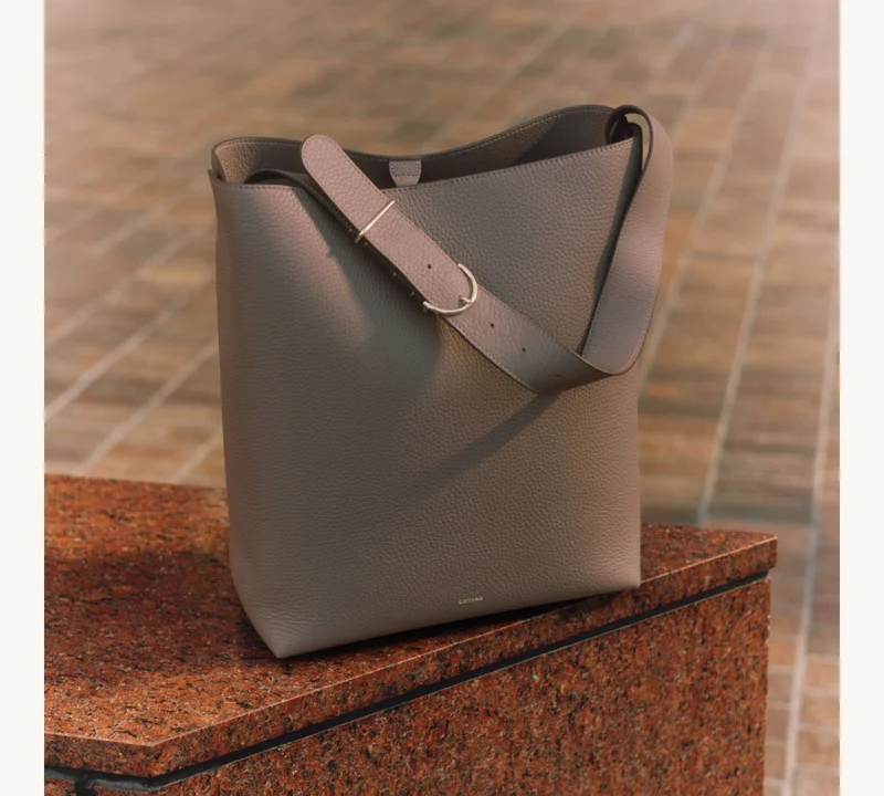 Oversized Linea Bag Clay