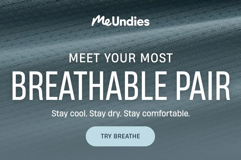MeUndies | Meet Your Most Breathable Pair | Try Breathe