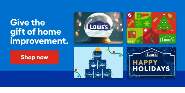 Give the gift of home improvement