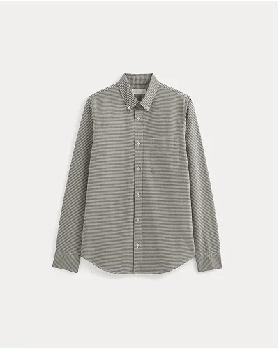 Image | The Slim Oxford Shirt | Forest Night Gingham
