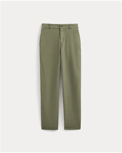 Image | Relaxed Fit Chino | Lichen Green