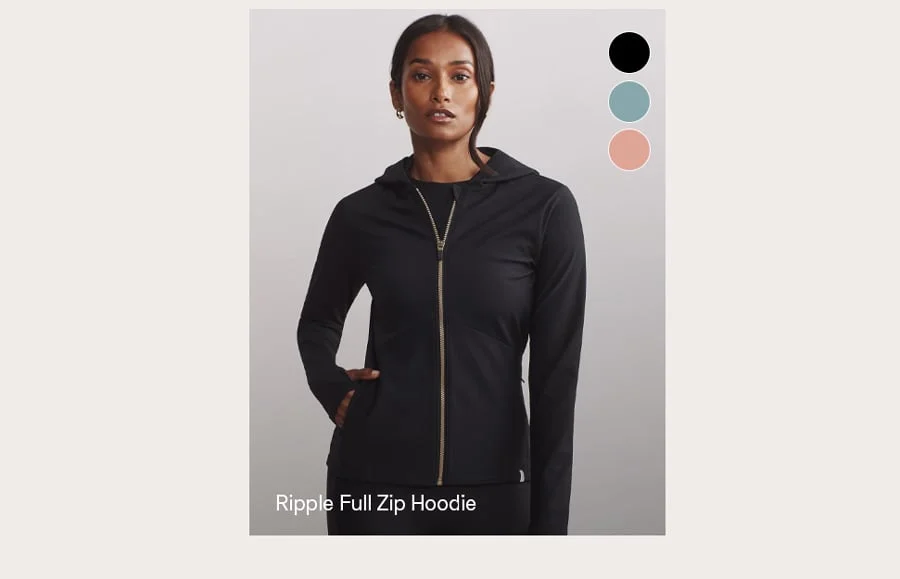Ripple Full Zip Hoodie