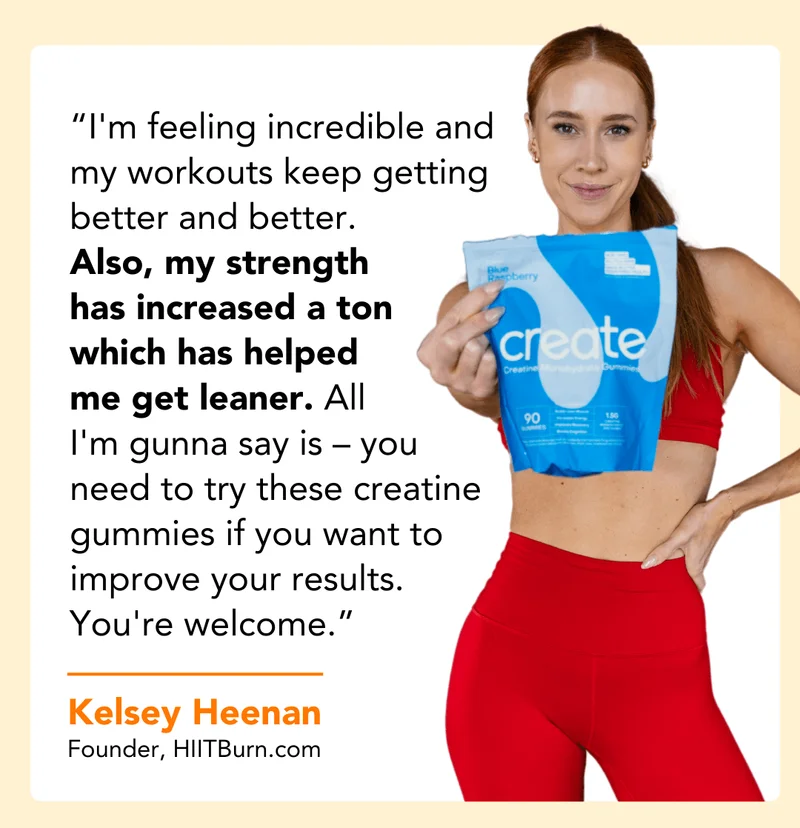 What Kelsey Heenan has to say about creatine...