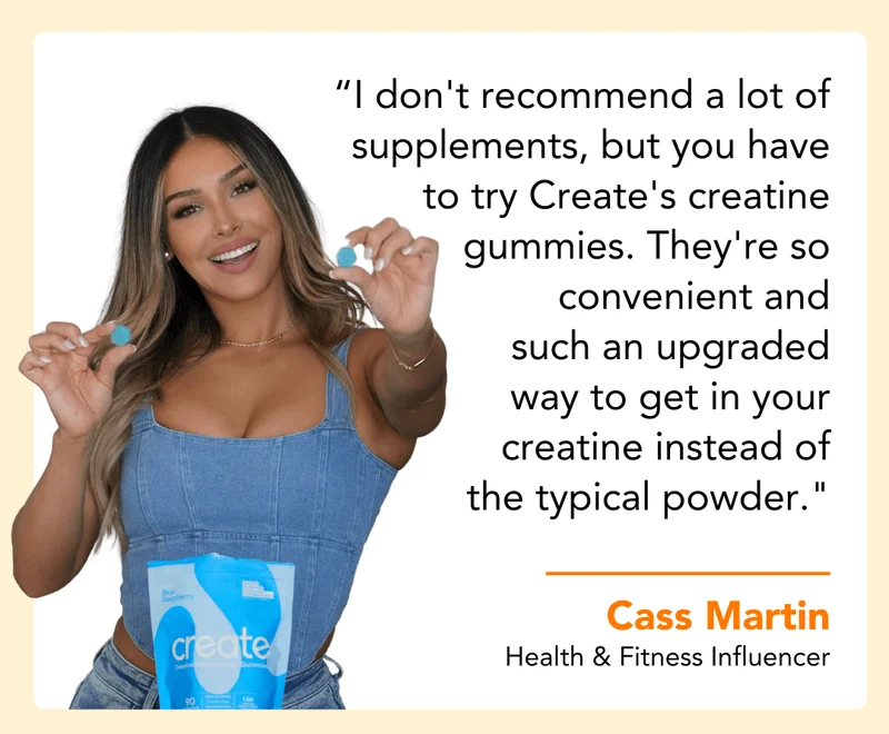 What Cass Martin has to say about creatine...