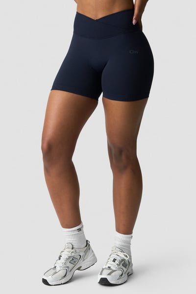 Image of Ignite Seamless V-waist Shorts Navy