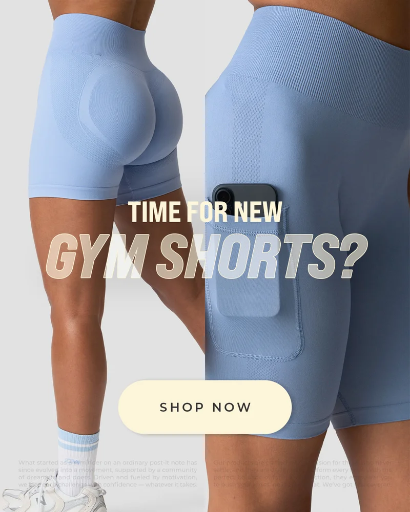 TIME FOR NEW GYM SHORTS?