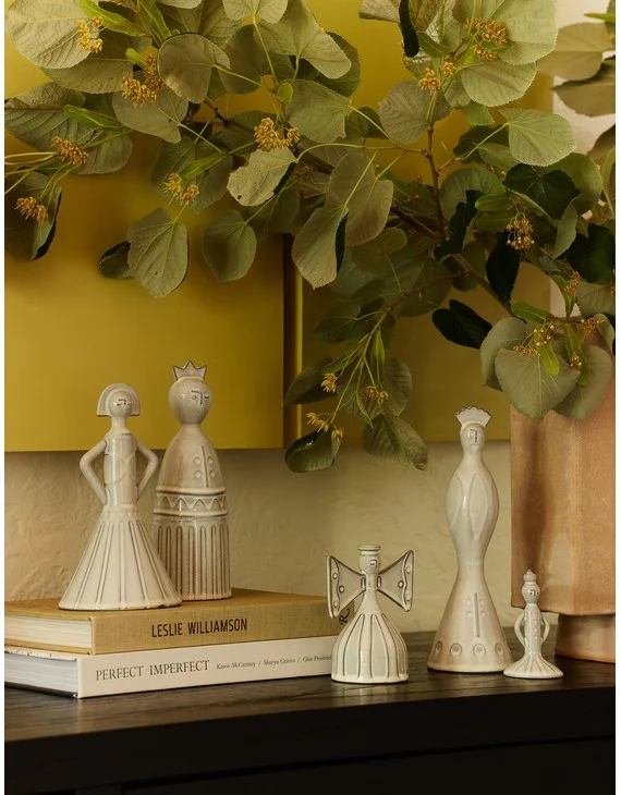 Kello Ceramic Bells (Set of 5) by Sarah Sherman Samuel - Ivory