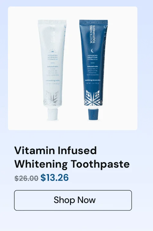 Vitamin Infused Whitening Toothpaste [SHOP NOW]