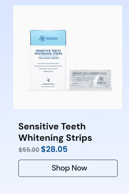 Sensitive Teeth Whitening Strips [SHOP NOW]