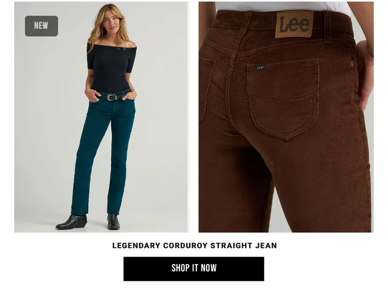 Legendary Corduroy Straight Jean