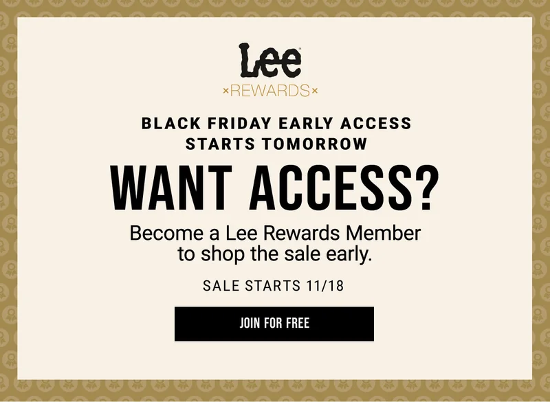 Black Friday Early Access Starts Tomorrow