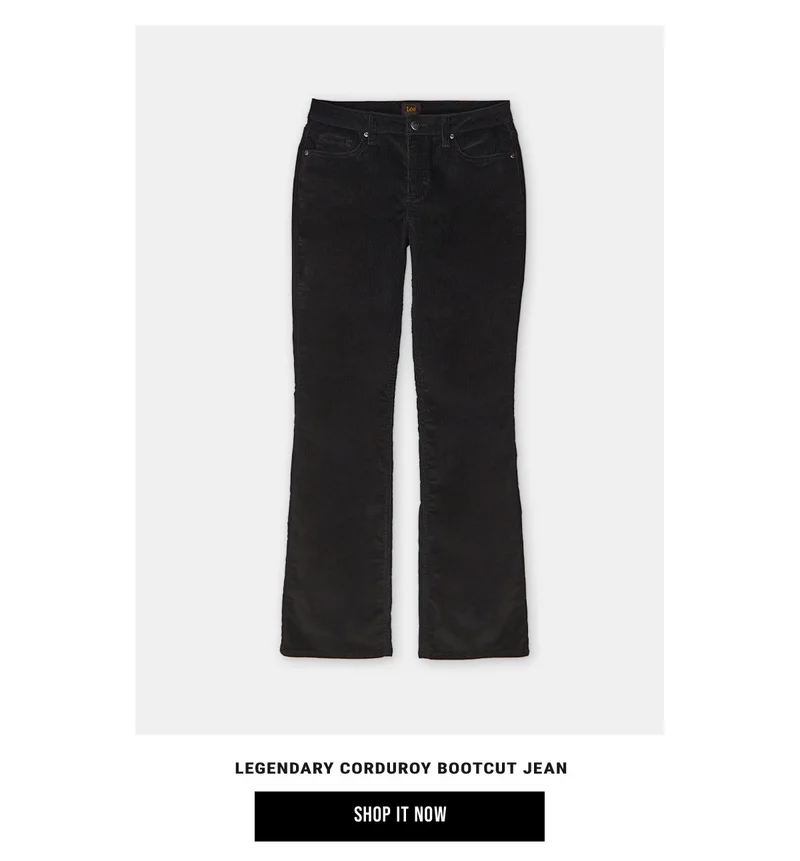Legendary Corduroy Bootcut Jean