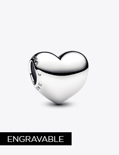 Be Love Engravable Heart Charm