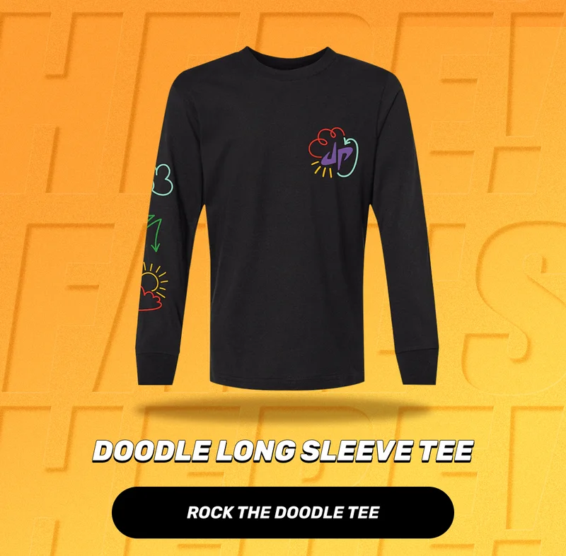 Doodle Long Sleeve tee