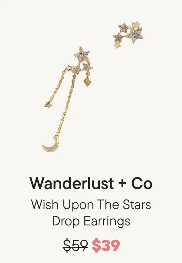 Wish Upon The Stars Drop Earrings