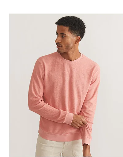 Vintage Terry Out Crewneck