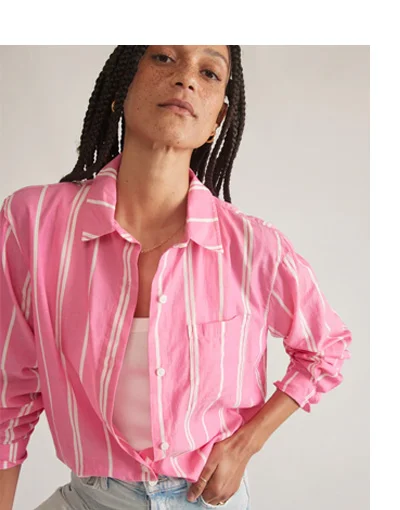 Abbey Relaxed Button Down
