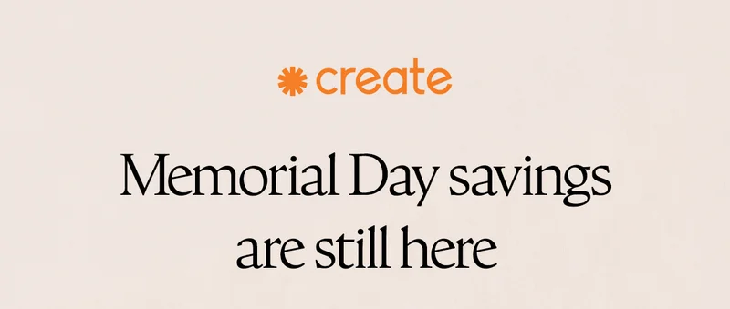 Memorial Day Savings are still here