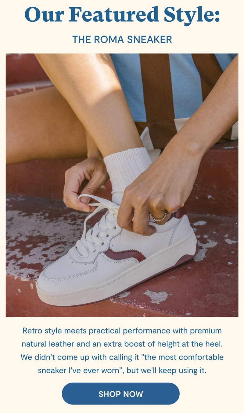 The Roma Sneaker