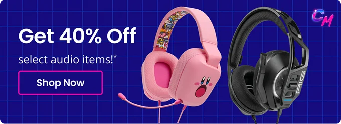 Get 40% Off select audio items!* | Shop Now