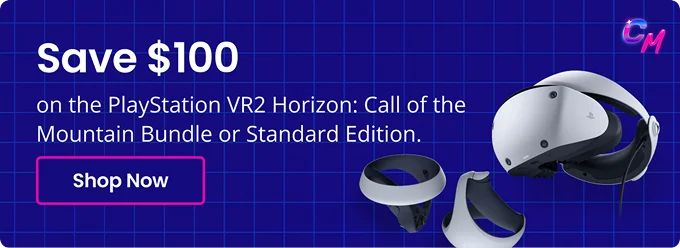 Save $100 on the PlayStation VR2 Horizon: Call of the Mountain Bundle or Standard Edition. | Shop Now