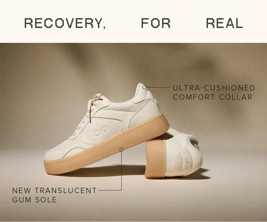 Recovery For Real. Ultra Cushioned Comfort Collar. New Translucent Gum Sole