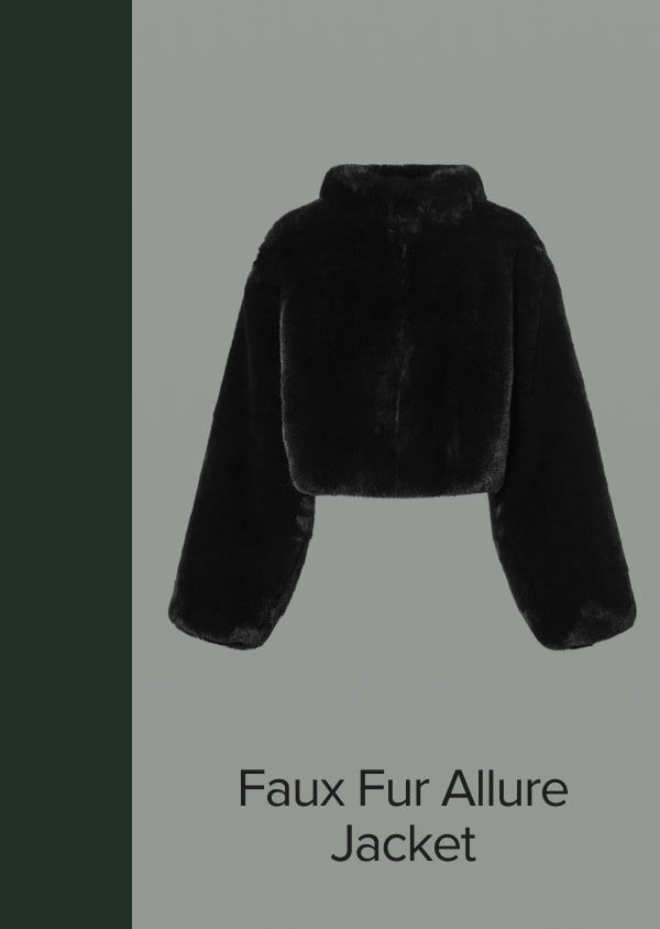 FAUX FUR ALLURE JACKET