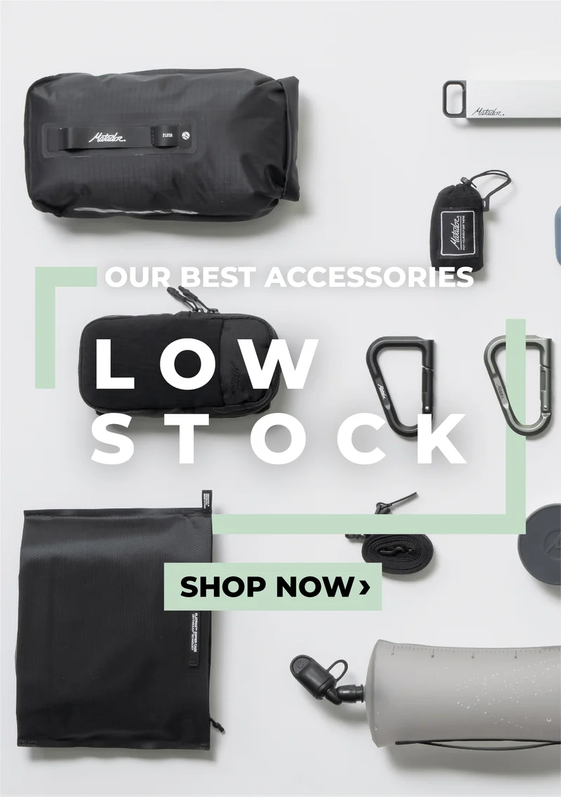 Our best accessories. Low Stock. Shop now