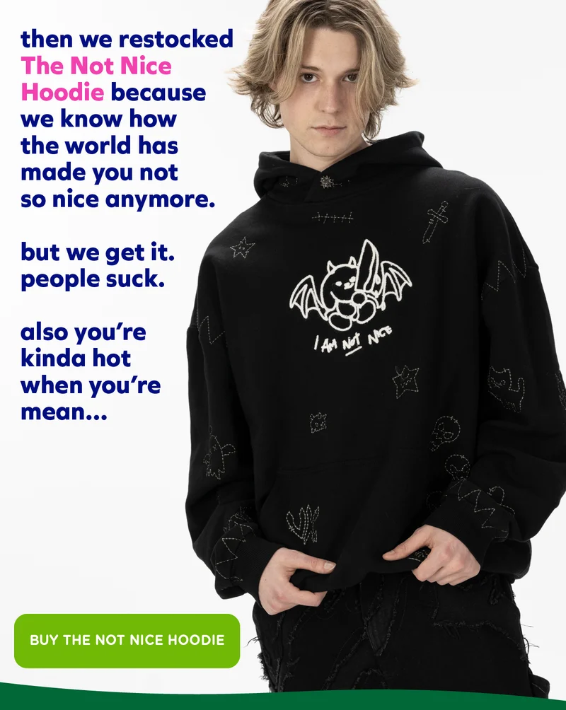 The Not Nice Hoodie
