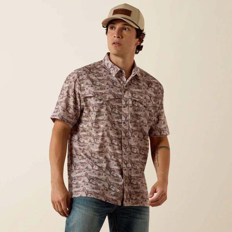 Printed VentTEK Western Yoke Classic Fit Snap Shirt